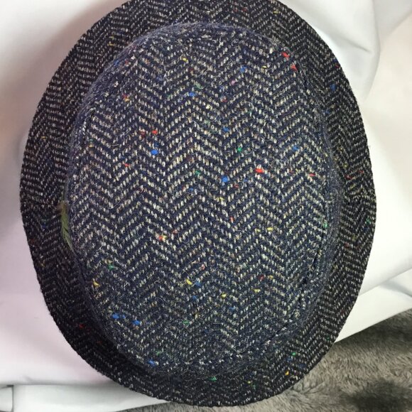 Hatman of Ireland Castlebar Walking 100% Wool Donegal Tweed Men's Hat 7 1/2 XXL - Picture 7 of 9